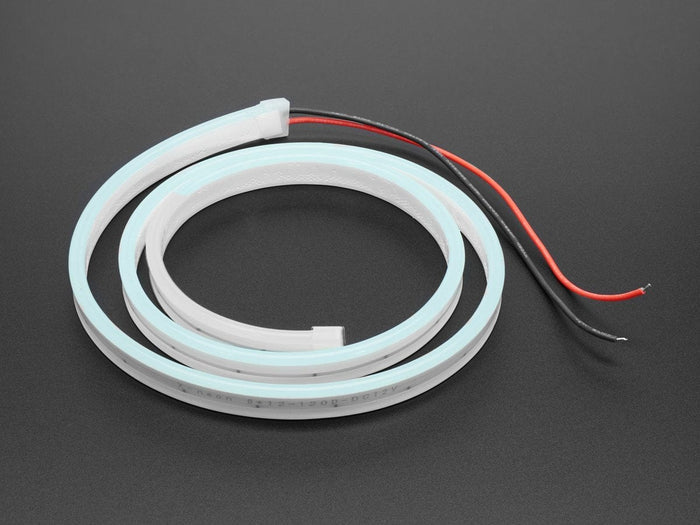 Flexible Silicone Neon-Like LED Strip - 1 Meter (Ice Blue) by The Pi Hut - The Pi Hut