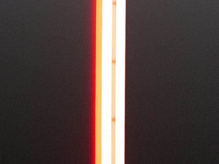 Flexible Silicone Neon-Like LED Strip - 1 Meter (Red) by The Pi Hut - The Pi Hut