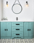 Gelato Porcelain Mosaic Milk White|Credit: Harvey George - Harrogate|brompton-porcelain-borough