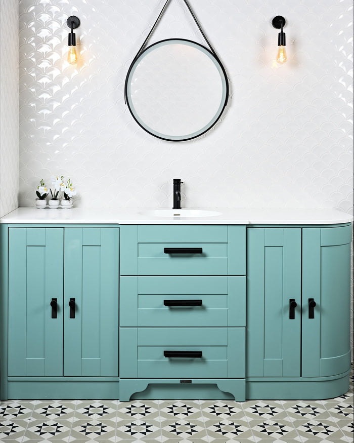 Gelato Porcelain Mosaic Milk White|Credit: Harvey George - Harrogate|brompton-porcelain-borough