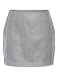 Glitty skirt silver