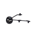 GRABO Roller compact floor scrubber with extended handle and two black wheels