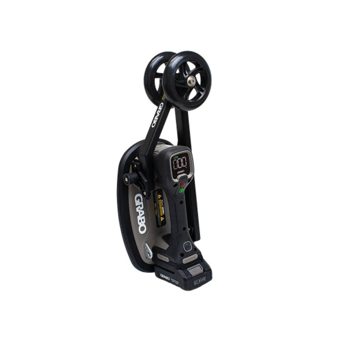 GRABO Roller with handle control panel and front wheel on compact base