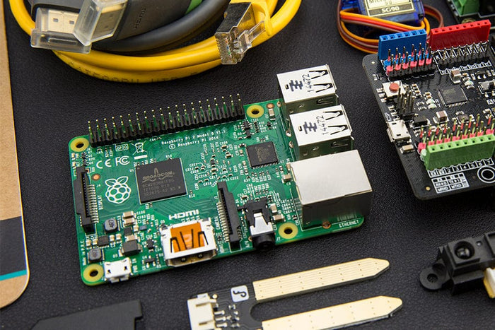 Gravity: Advanced Kit for Raspberry Pi 2 (Windows 10 IoT Compatible) [Discontinued] by DFRobot - The Pi Hut