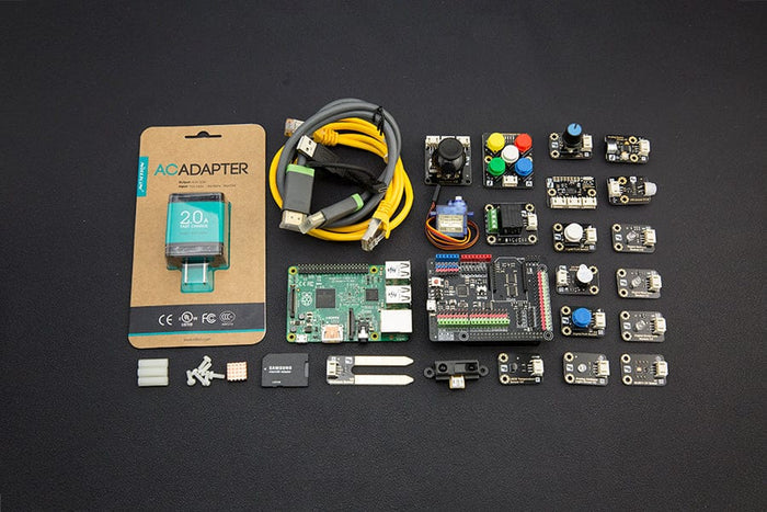 Gravity: Advanced Kit for Raspberry Pi 2 (Windows 10 IoT Compatible) [Discontinued] by DFRobot - The Pi Hut