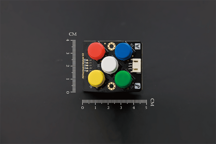 Gravity: Analog ADKeyboard Module V2 [Discontinued] by DFRobot - The Pi Hut