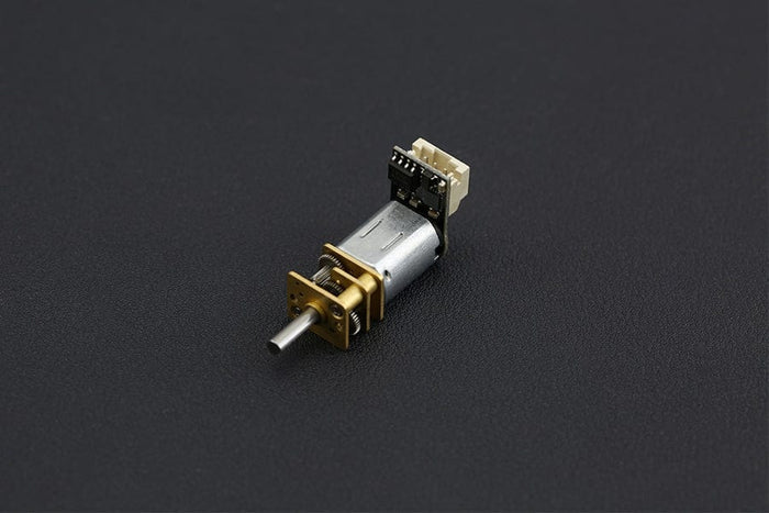 Gravity: DC Micro Metal Gear Motor w/Driver For Arduino - 30:1 [discontinued] by DFRobot - The Pi Hut
