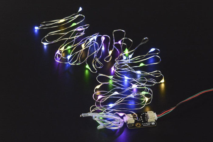 Gravity: Digital LED String Lights (Colorful) For Arduino [Discontinued] by DFRobot - The Pi Hut