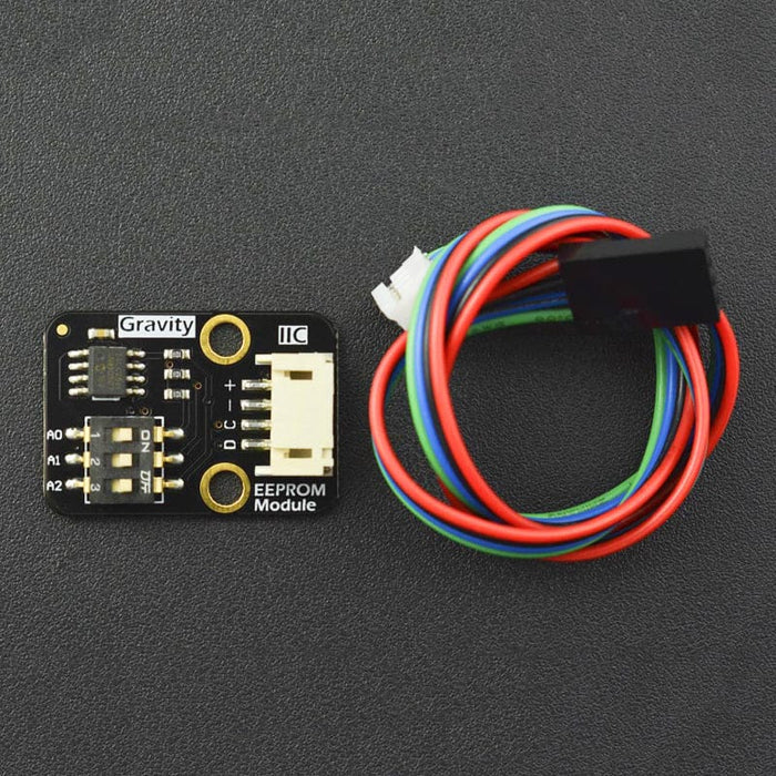 Gravity: I2C EEPROM Data Storage Module by DFRobot - The Pi Hut