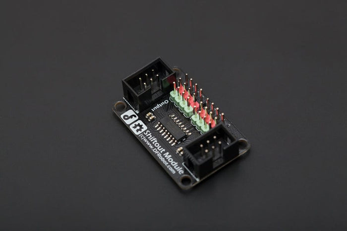 Gravity: Shiftout Module [Discontinued] by DFRobot - The Pi Hut