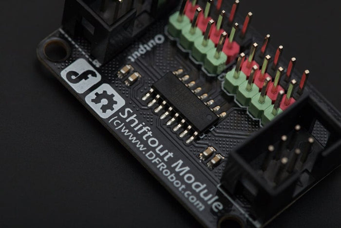 Gravity: Shiftout Module [Discontinued] by DFRobot - The Pi Hut