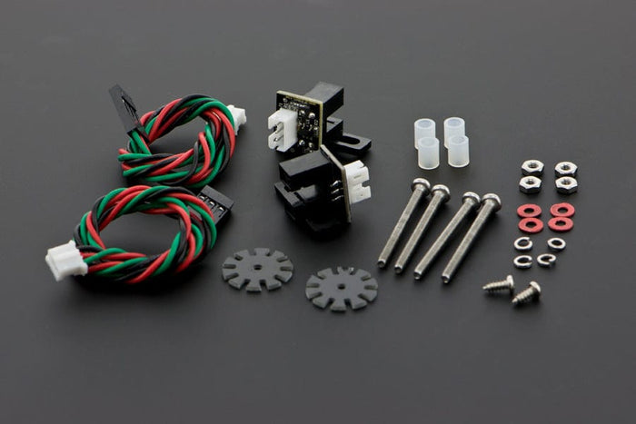 Gravity: TT Motor Encoders Kit [Discontinued] by DFRobot - The Pi Hut
