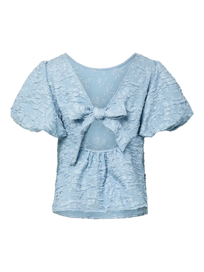 Gretchen top cashmere blue