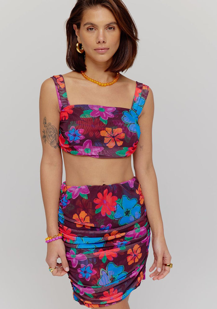 Harper & Yve Brandy top mystic flower