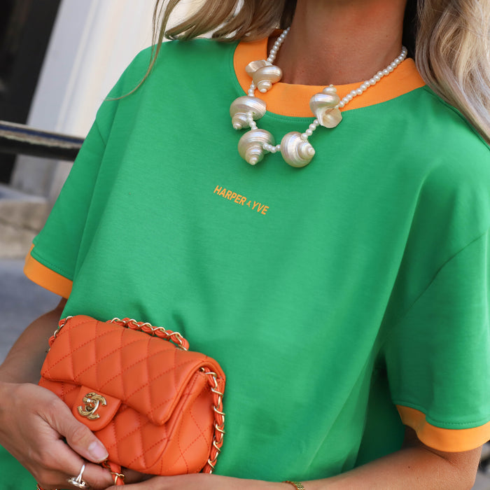 Harper & Yve bumbum shirt vibrant green