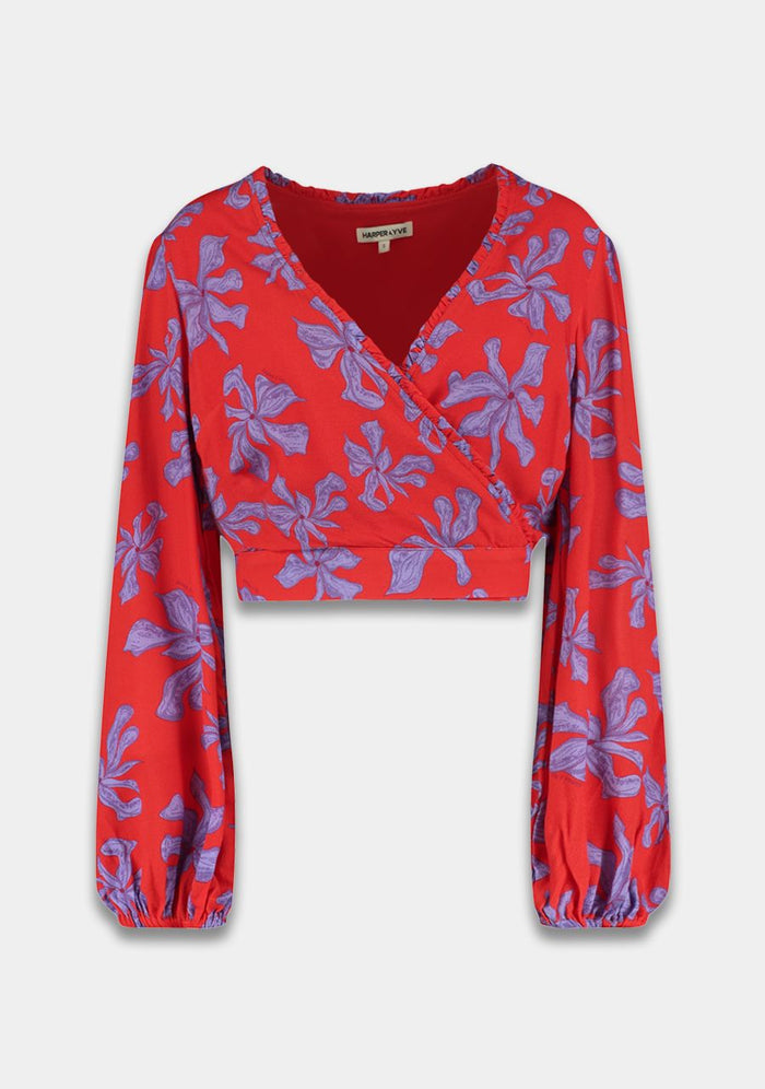 Harper & Yve Flora blouse wild rose