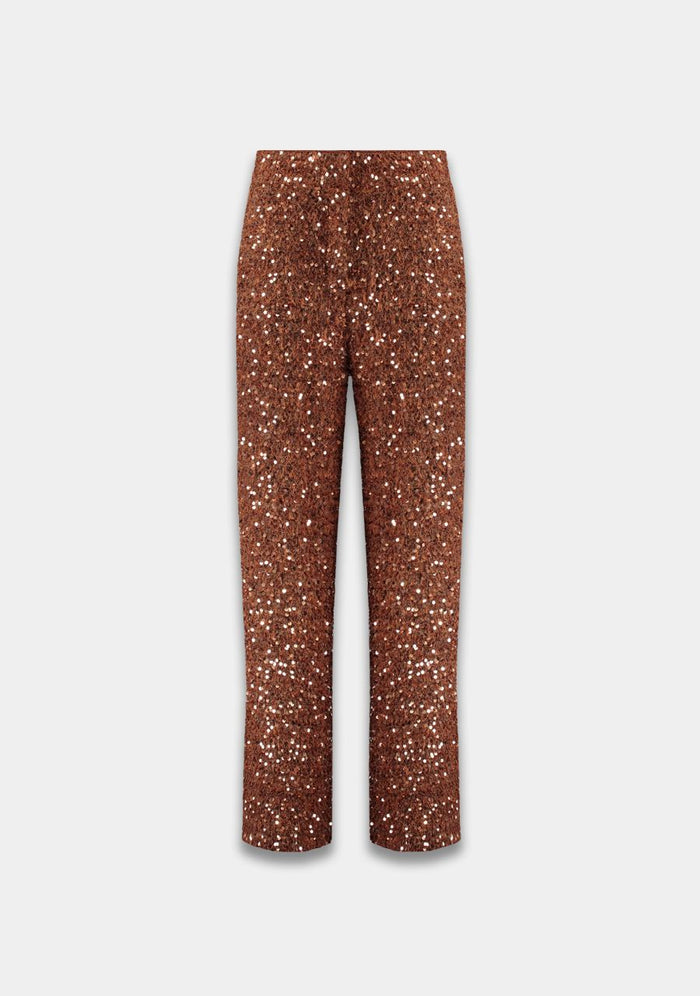 Harper & Yve Holly pants bronze sequin