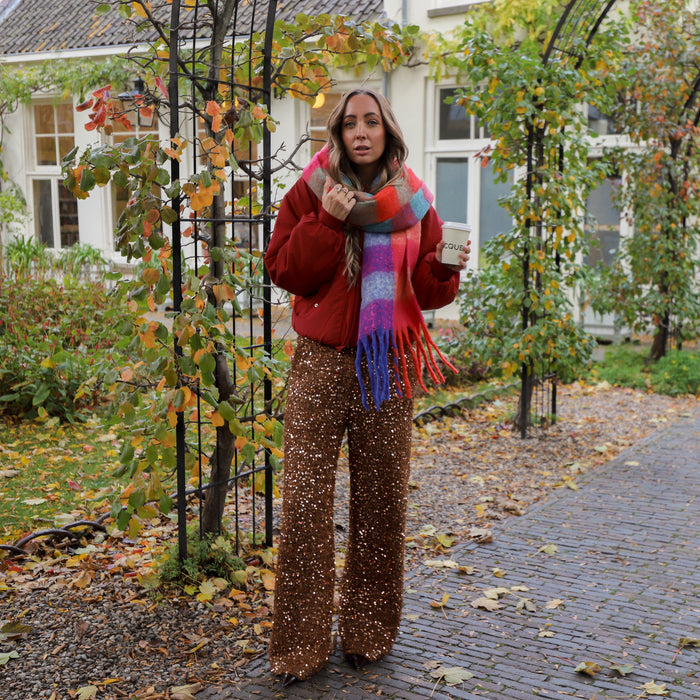 Harper & Yve Holly pants bronze sequin