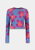 Harper & Yve Jeff longsleeve top bold flower wild aster