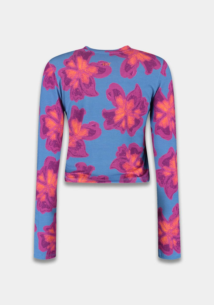 Harper & Yve Jeff longsleeve top bold flower wild aster