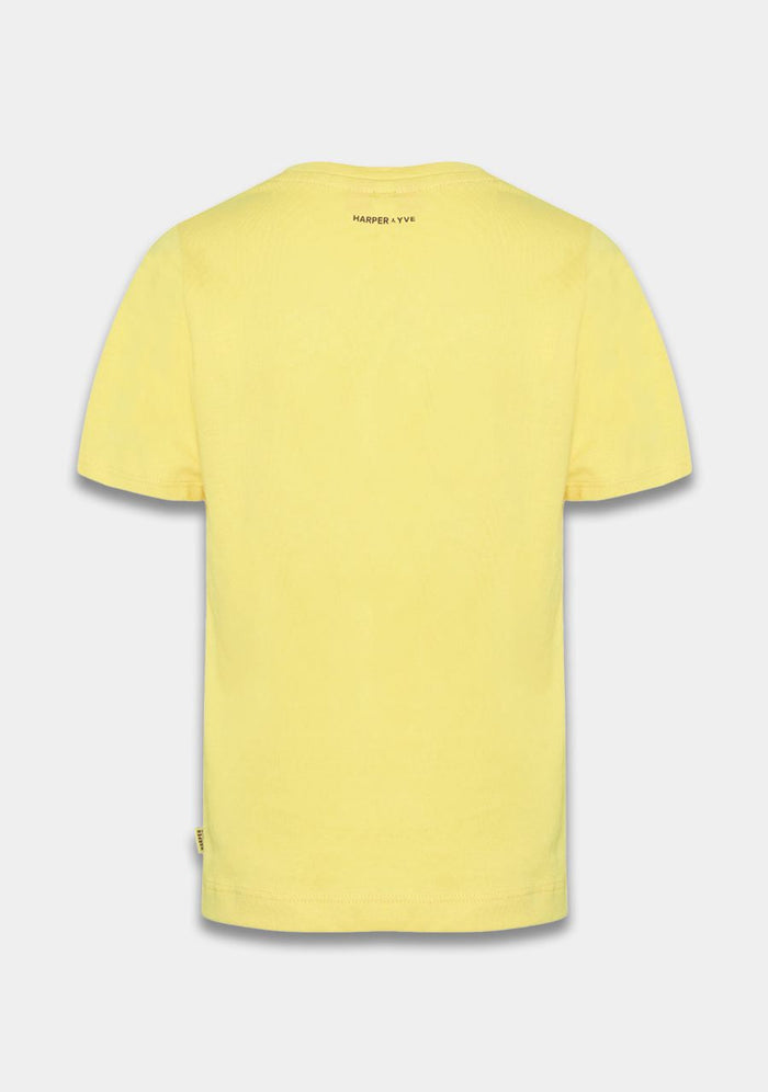 Harper & Yve Mexican sun tee treasure glow geel