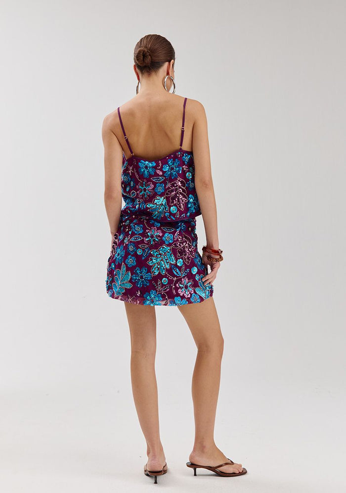 Harper & Yve Romy skirt cassis blue