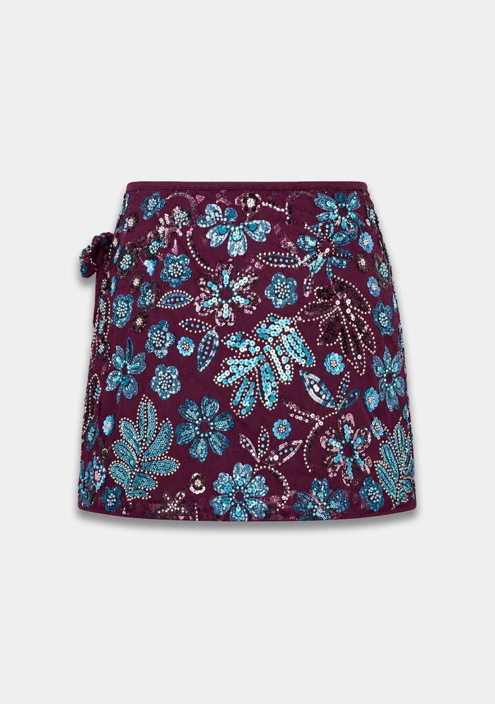 Harper & Yve Romy skirt cassis blue