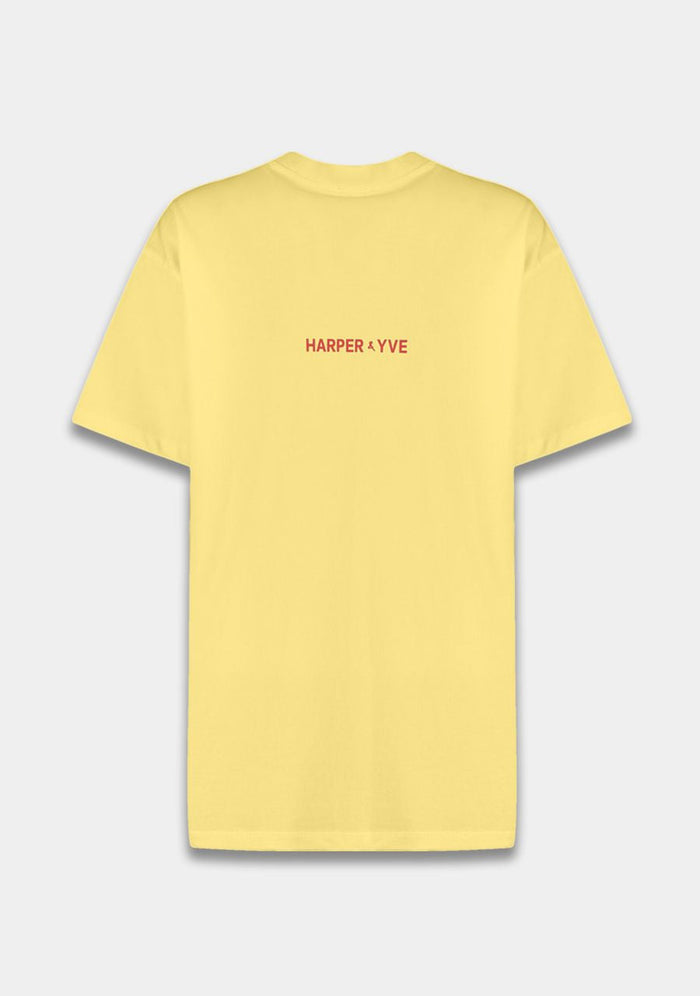Harper & Yve Shirt Club Corazon light yellow