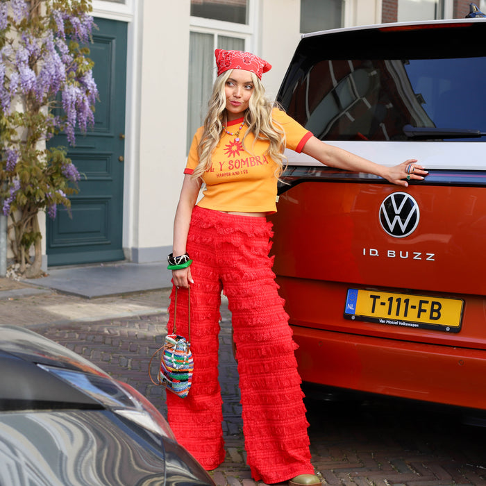 Harper & Yve shirt dazzling orange