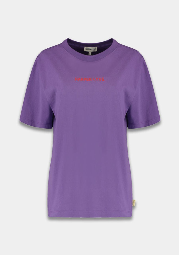 Harper & Yve Shirt Mexican back purple