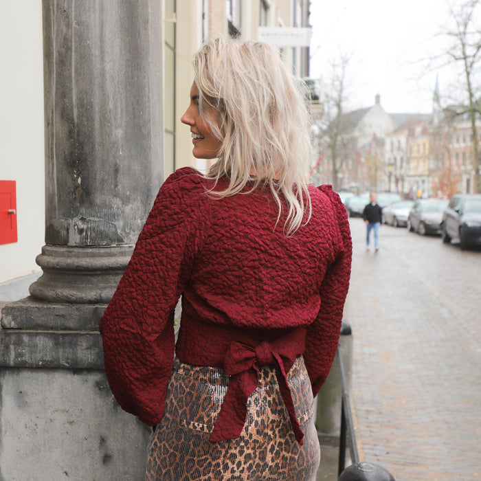 Harper & Yve Sisi blouse red crush