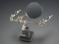 Helping Third Hand Magnifier W/Magnifying Glass Tool (MZ101) by The Pi Hut - The Pi Hut