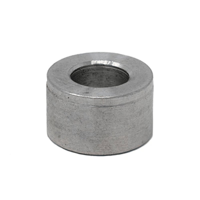 Hi-Tech Disc Bushing, silvery cylindrical metal bushing with center hole