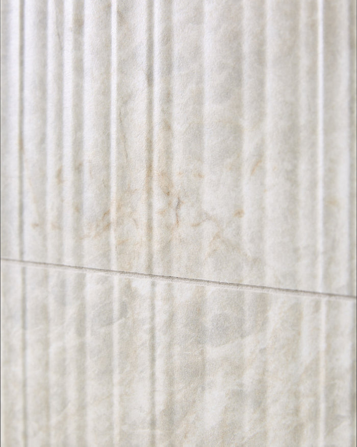 Hoxton Porcelain Amber Linear Décor Matt