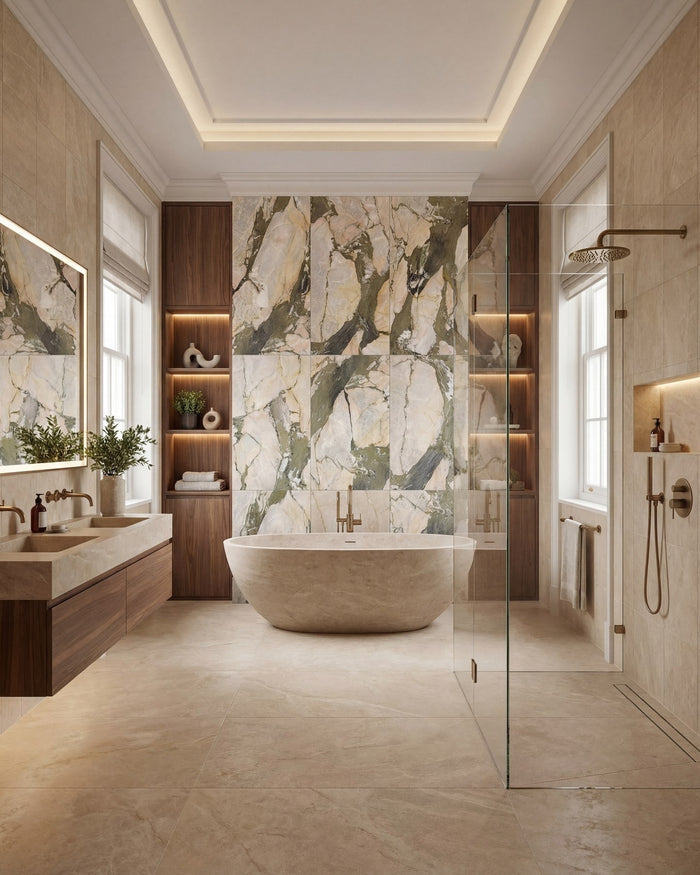 Hoxton Porcelain Four Seasons Brushed