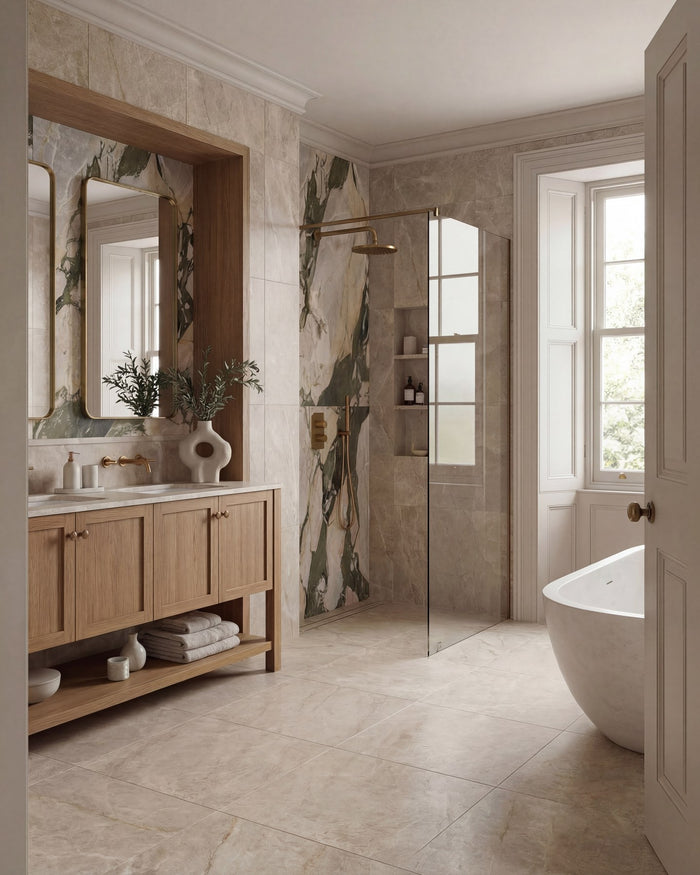 Hoxton Porcelain Linen Matt