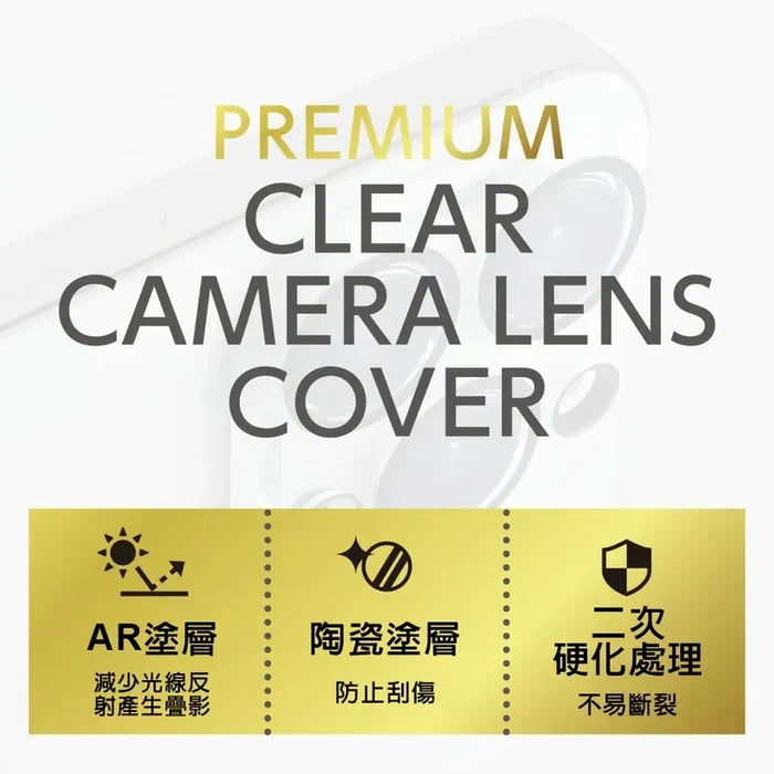 Camera lens cover for iPhone 15 Pro / Pro Max — DEFF