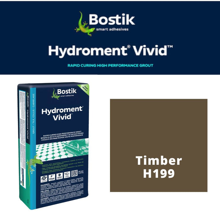 Hydroment Vivid grout bag, Timber color H199