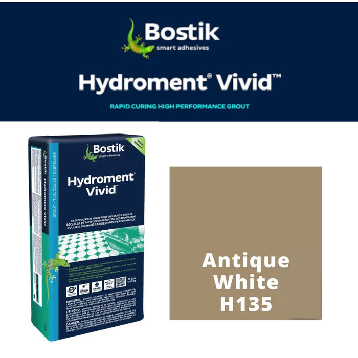 Hydroment Vivid grout bag, Antique White color H135