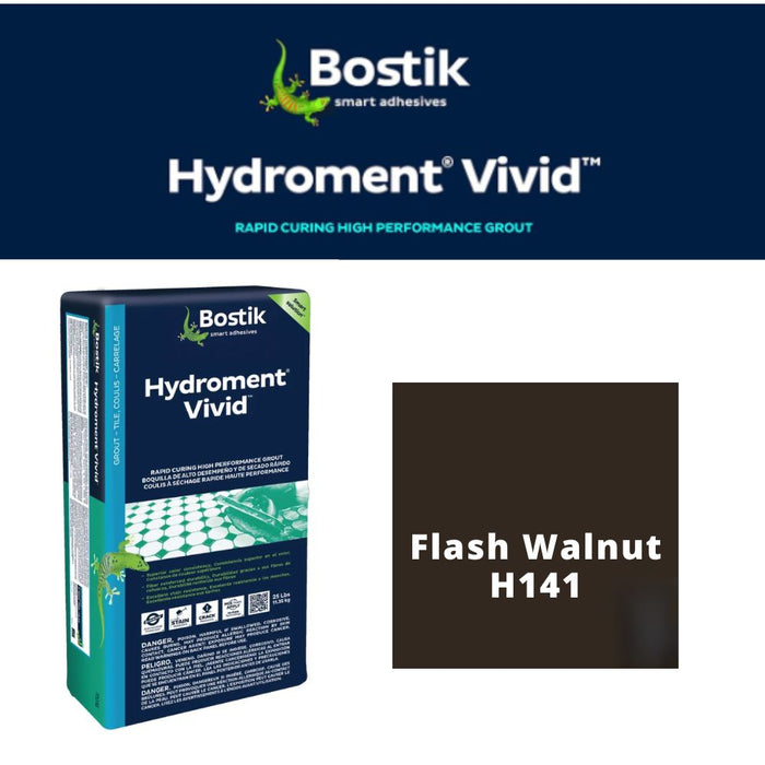 Hydroment Vivid grout bag, Flash Walnut color H141