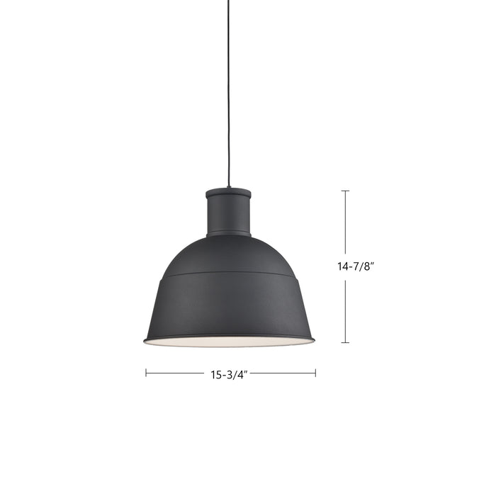 Irving 16-in Aluminum Pendant