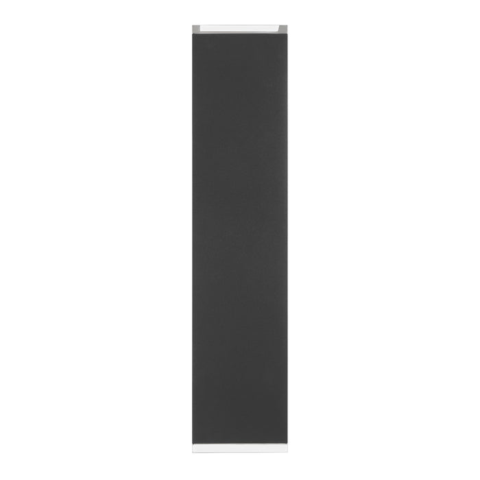 Jasper 20-inch 2-light Textured Black LED Exterior Wall Sconce