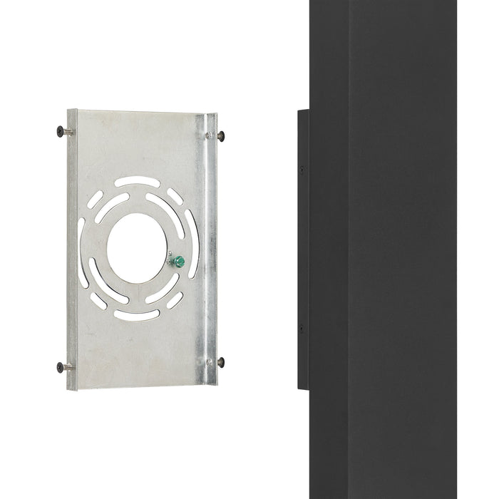 Jasper 20-inch 2-light Textured Black LED Exterior Wall Sconce