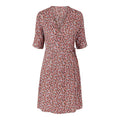 Kaitlyn wrap dress pink