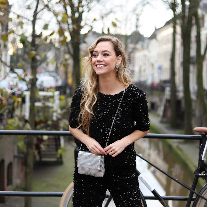 Kam top short zwart