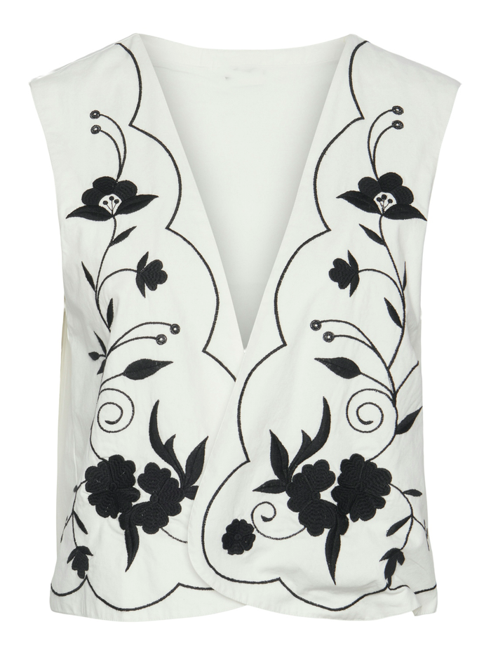 Kanhatten gilet cloud black