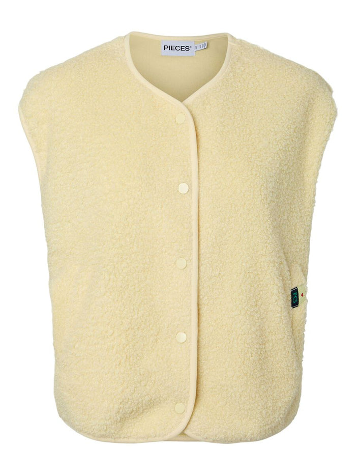 Katty teddy gilet French vanilla