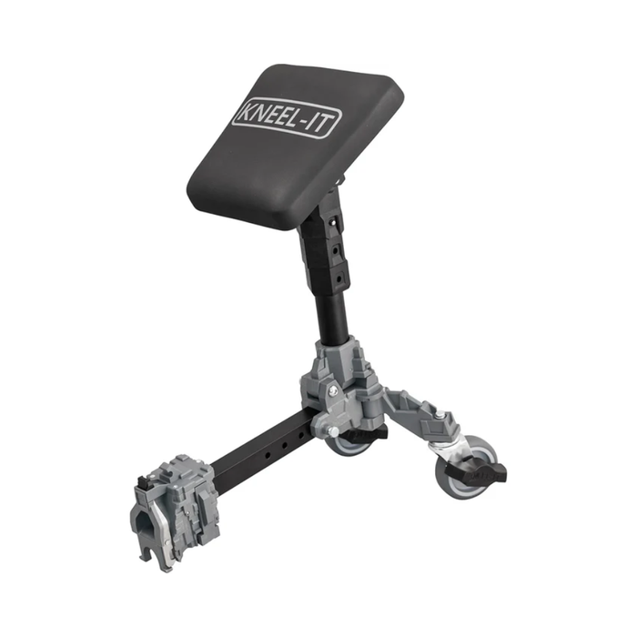 Kneel-It V3 chest support adaptor with padded plate and adjustable brackets
