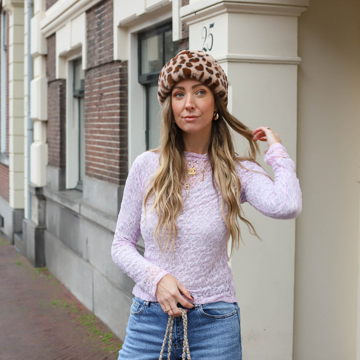 Lace top Patricia roze