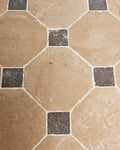 Lacock Limestone Heritage Finish Octagons & Hazlebury Cabochons